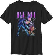 KPop Demon Hunters Boy's KPop Demon Hunters Rumi Super Star Logo Graphic T-Shirt