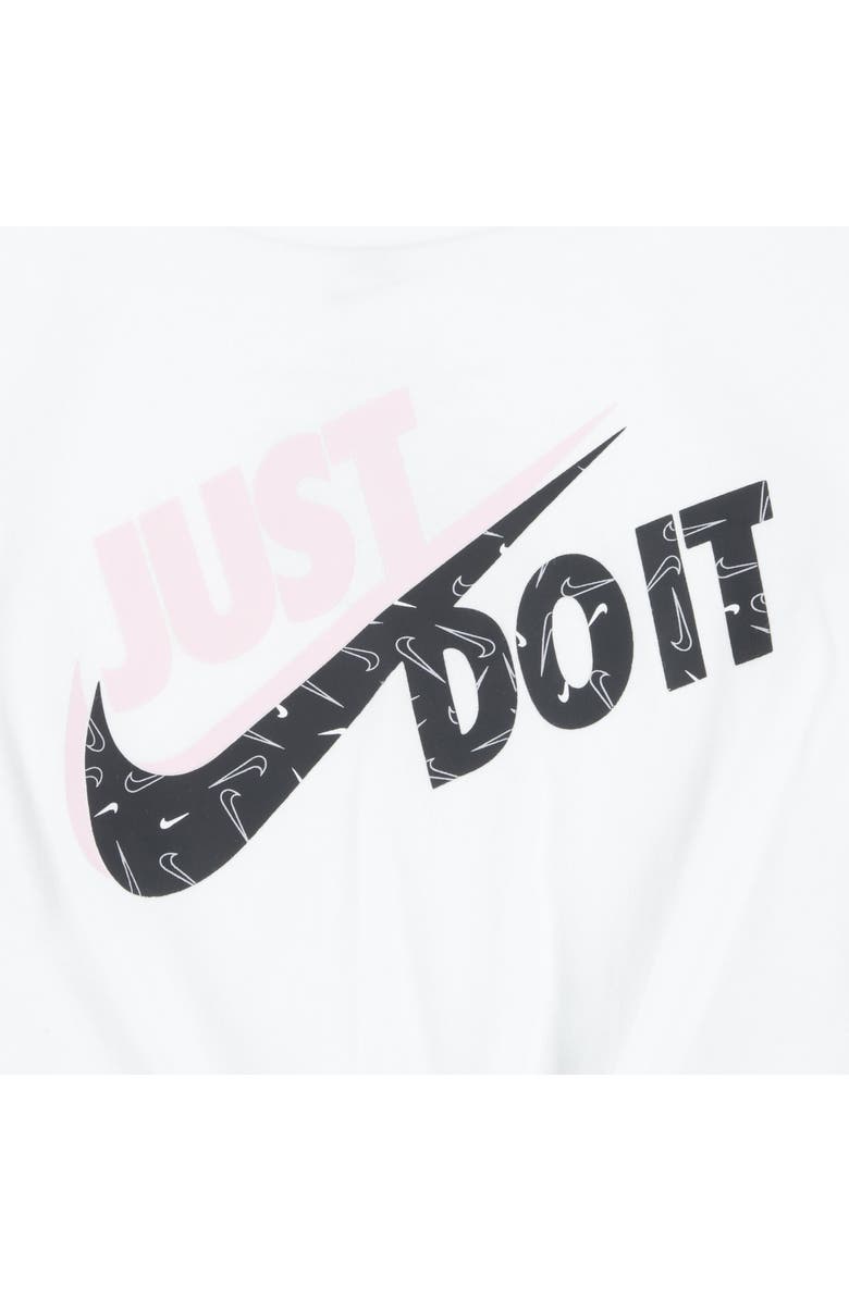 Nike Kids' Tie Front Long Sleeve Graphic T-Shirt & Leggings Set, Alternate, color,