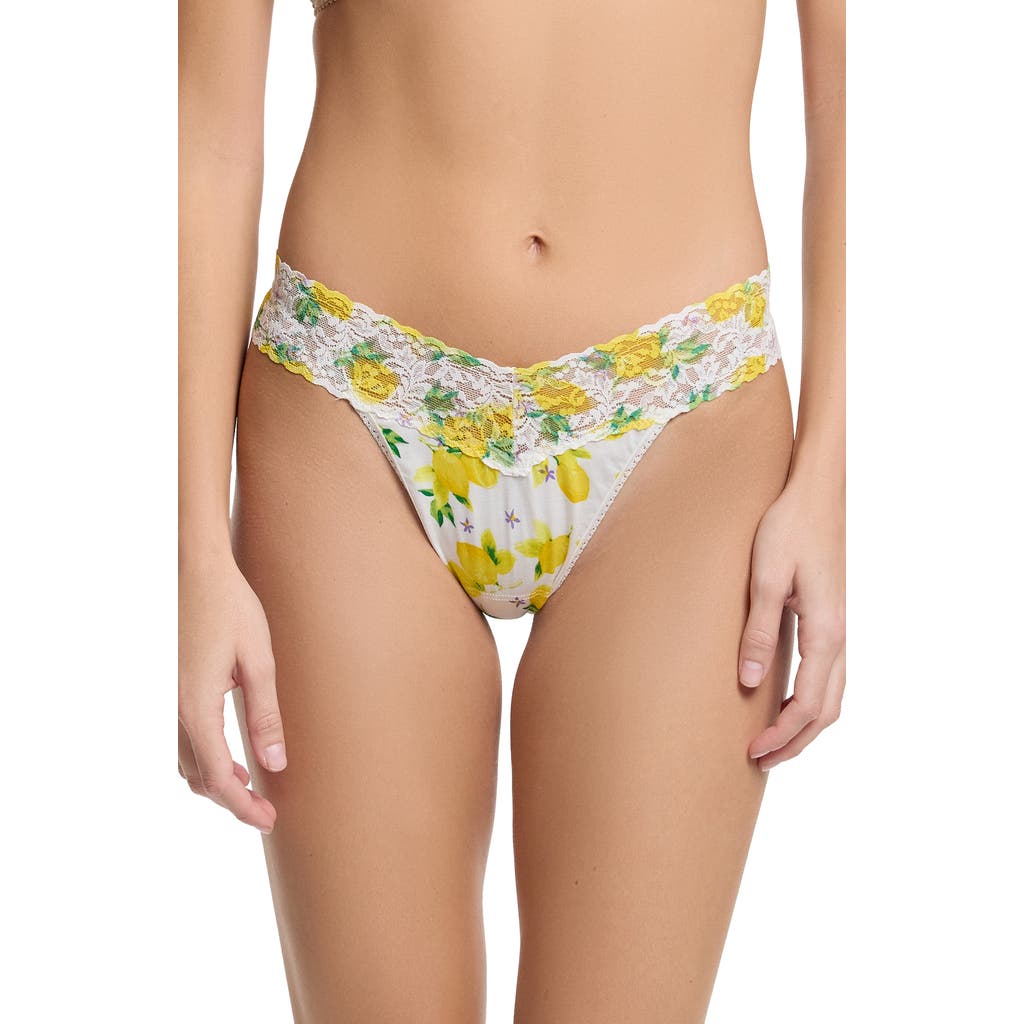 Hanky Panky Cotton With A Conscience Original-rise Thong