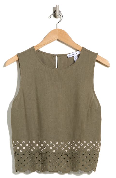 Eyelet Scallop Shell