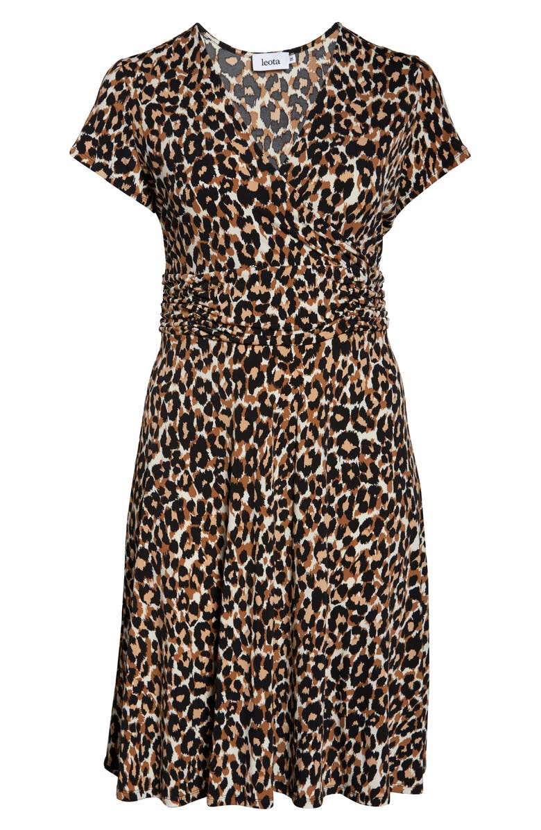 Leota Amiya Faux Wrap Dress, Alternate, color, 