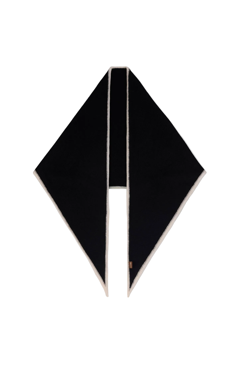 Gobi Cashmere Cashmere Diamond Scarf, Main, color, Black