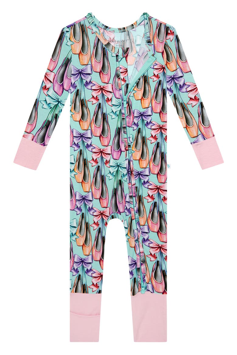 Irina Fitted Convertible Footie Pajamas, Alternate, color, LIGHT/ PASTEL BLUE
