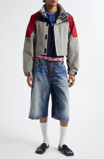ジャケット・アウター Martine Rose Shrunken Sports Jacket S Martine Rose Shrunken Sports Jacket | Black | FARFETCH