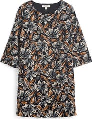 Seasalt Cornwall Port Gaverne Floral Organic Cotton Pincord Tunic