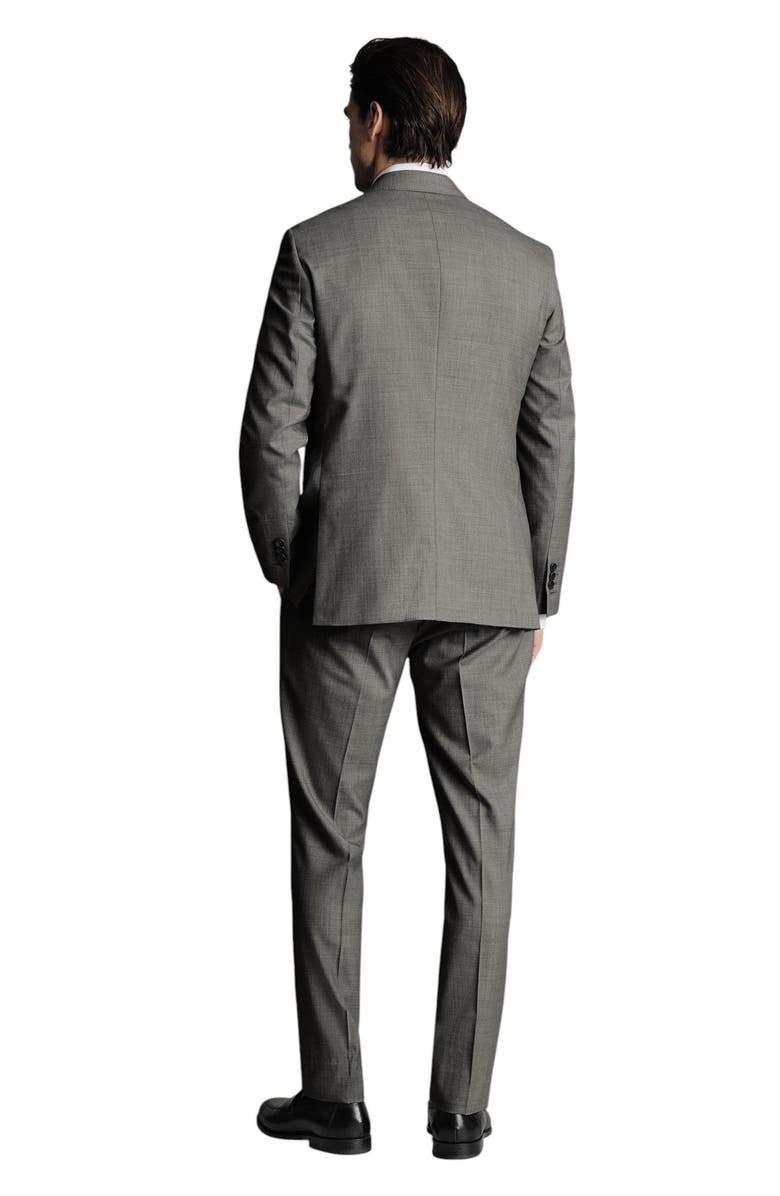 Charles Tyrwhitt Ultimate Performance Sharkskin Suit Jacket, Alternate, color, Grey