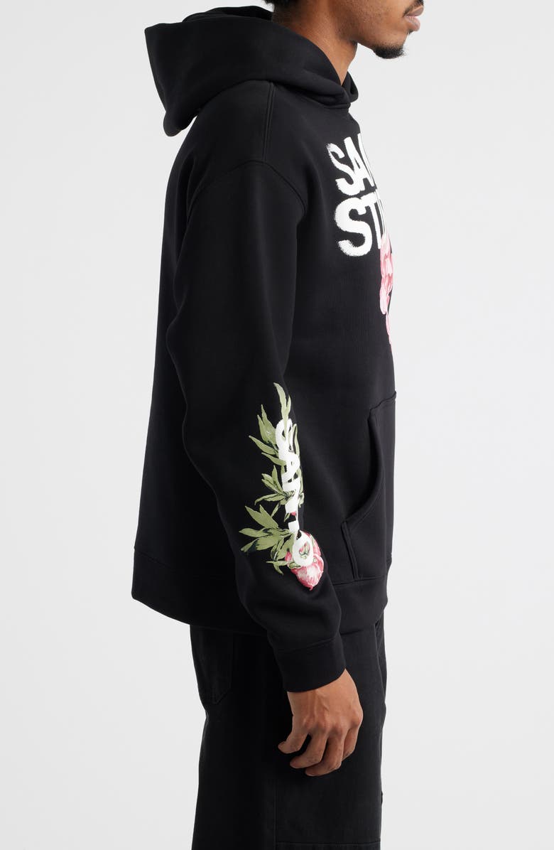 SANTO STUDIO Flower Fleece Graphic Hoodie, Alternate, color,