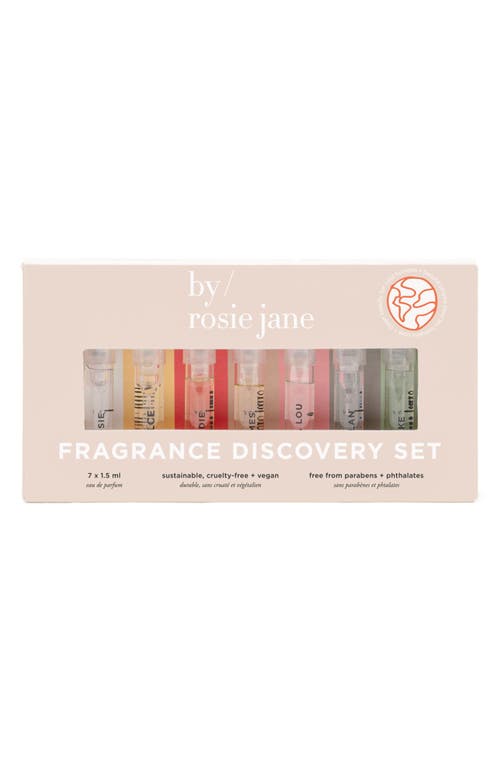By Rosie Jane Fragrance Discovery Set $25 Value In Transparent