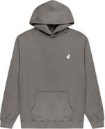 Dalix Ghost Relaxed Midweight Faded Fleece Hoodie