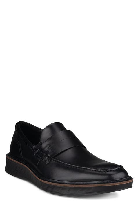 Fashion black dress shoes comfortable