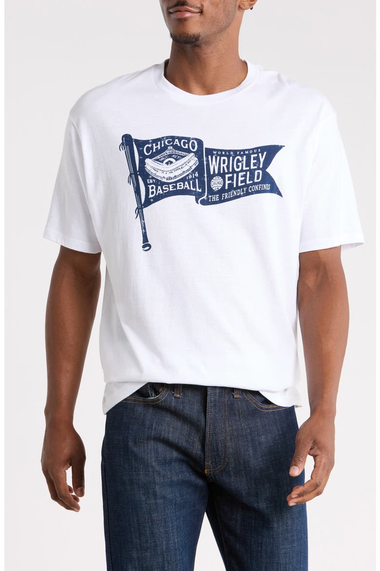 Wrigley Field Graphic T-Shirt, Main, color, WHITE