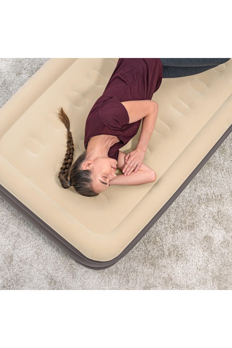 GuestRest 18 Inch Air Mattress, Twin, Alternate, color, Gray