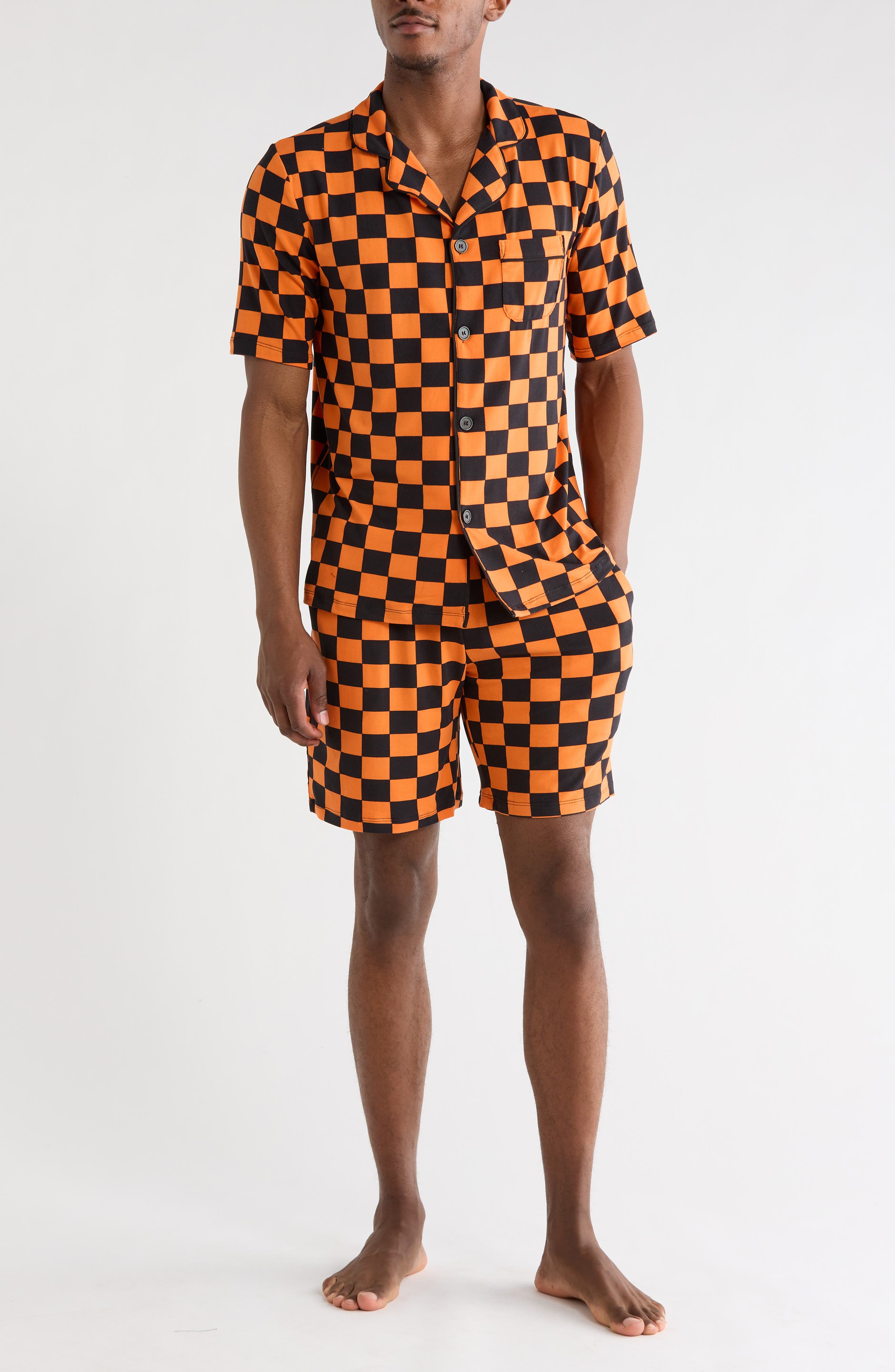ENZOS INACTIVE WEAR Enzo's Dixie Short Pajamas