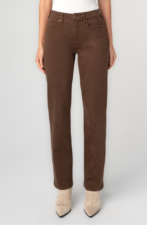 Kennedy High Waist Straight Leg Jeans