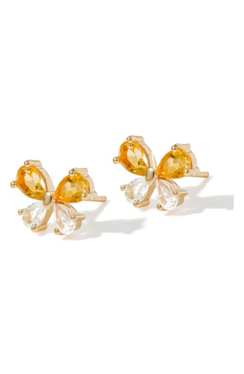 Goldtone Stud Earrings