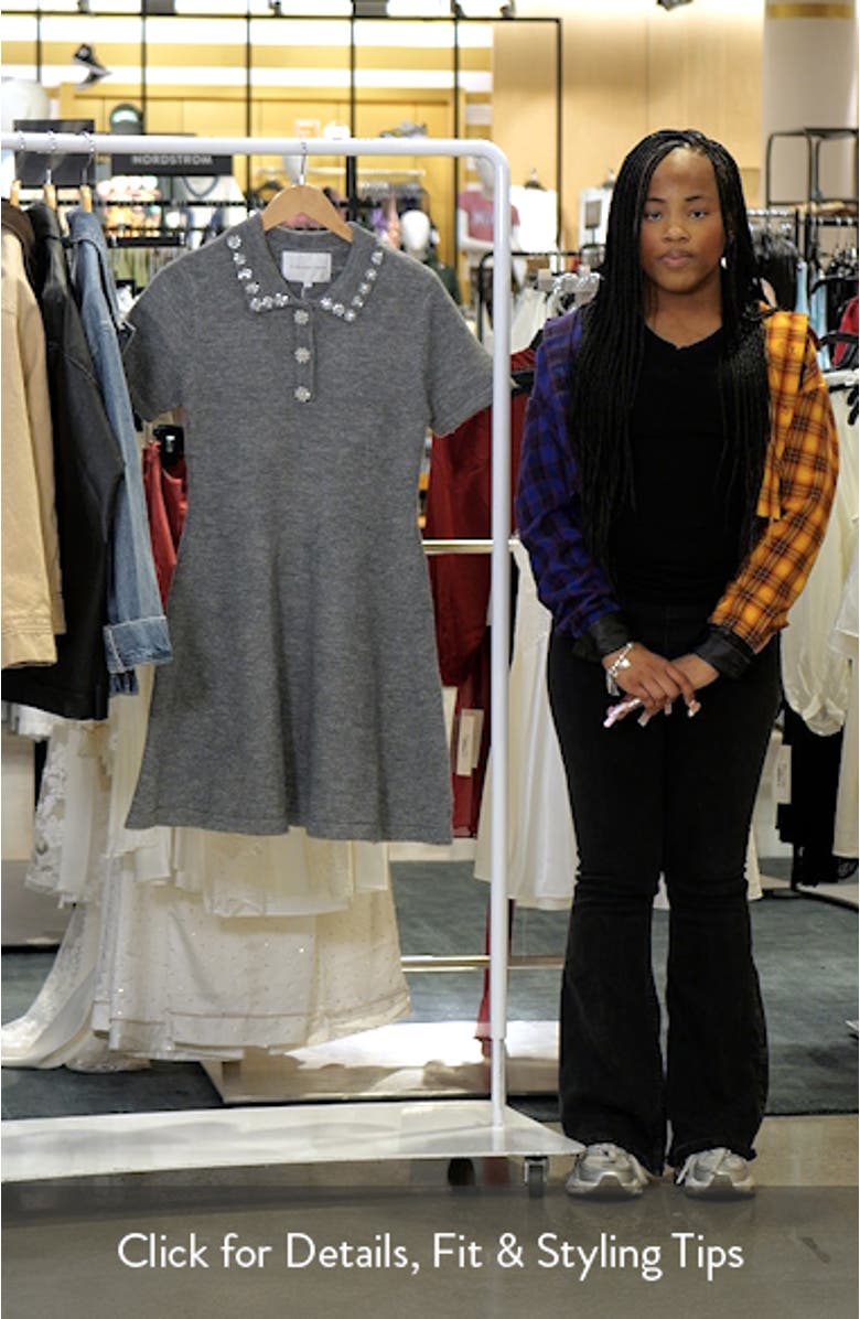 Flare Knit Minidress, sales video thumbnail