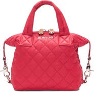 MZ Wallace Micro Sutton Quilted Nylon Top Handle Bag