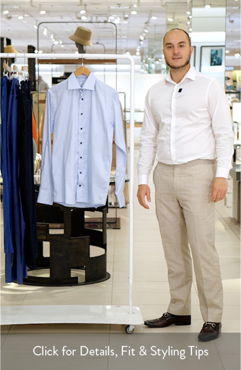 Contemporary Fit Twill Dress Shirt, sales video thumbnail