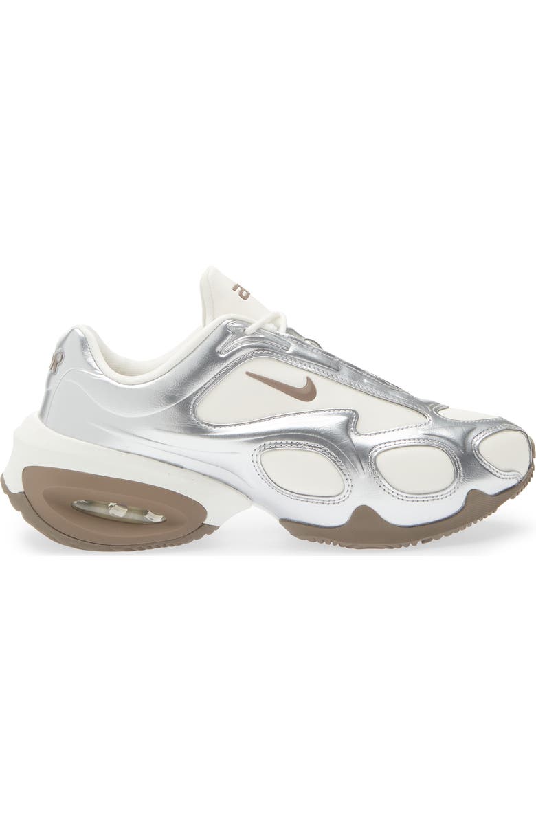 Nike Air Max Muse Sneaker, Alternate, color, Silver/ Mink Brown-Sail