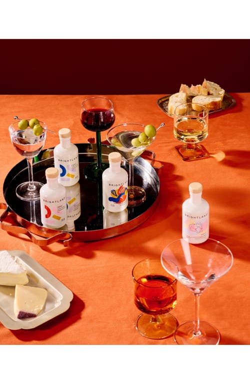 Brightland Classic Minis Flavored Olive Oil 4-pc. Gift Set In Transparent