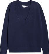 Good American Oversize V-Neck Sweater