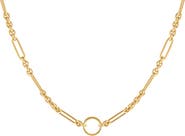 Karma and Luck Women's Gold Plated Chain Necklace - Celestial Ties