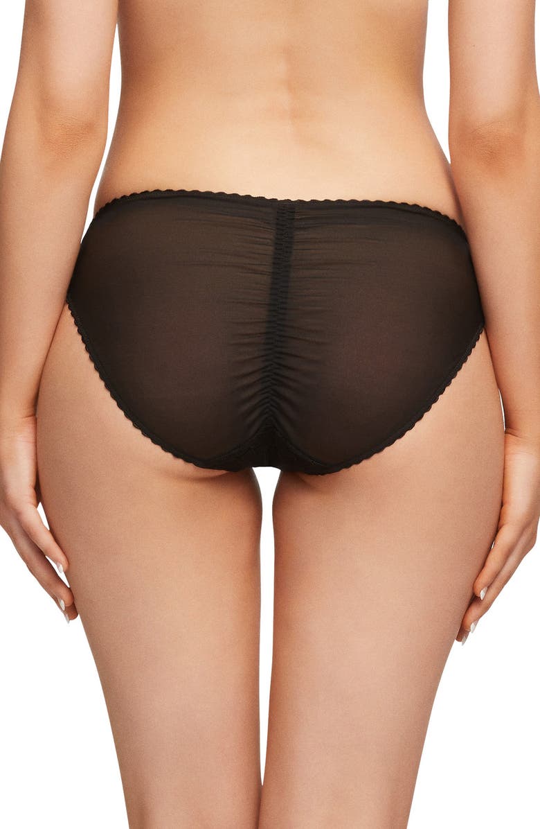 Dita Von Teese Cora Lace & Mesh Bikini, Alternate, color, 