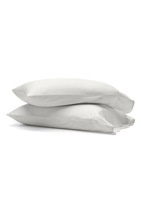 Signature Curved Edge Set of 2 Organic Cotton Pillowcases