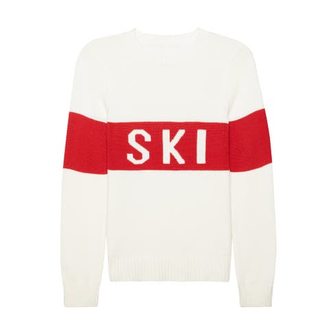 Block Ski Crewneck Sweater