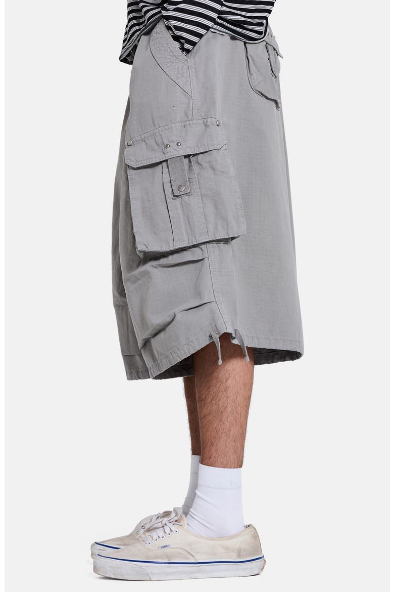 Ripstop Cargo Shorts, Alternate, color, GREY