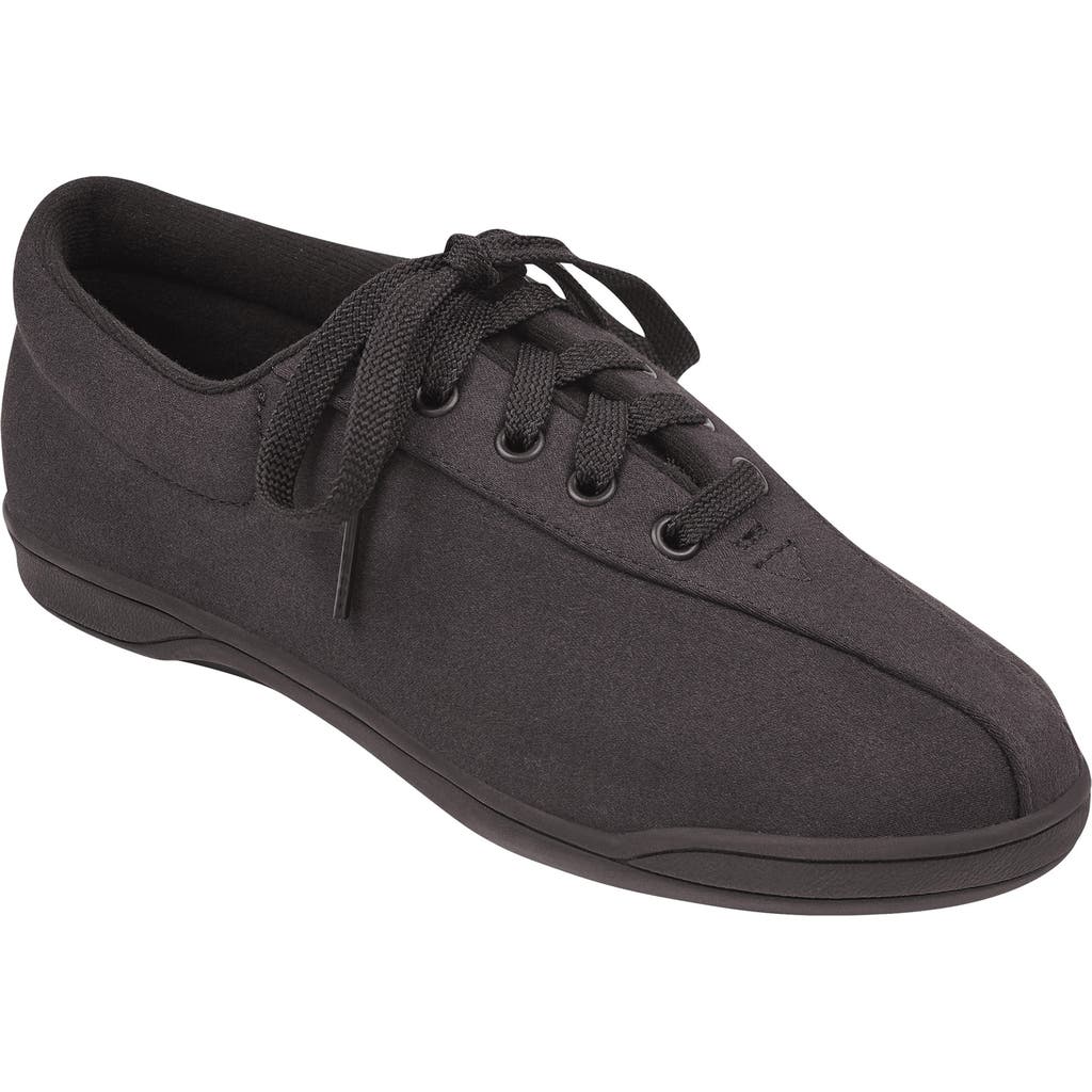Easy Spirit AP2 Sneaker in Black Fabric  product