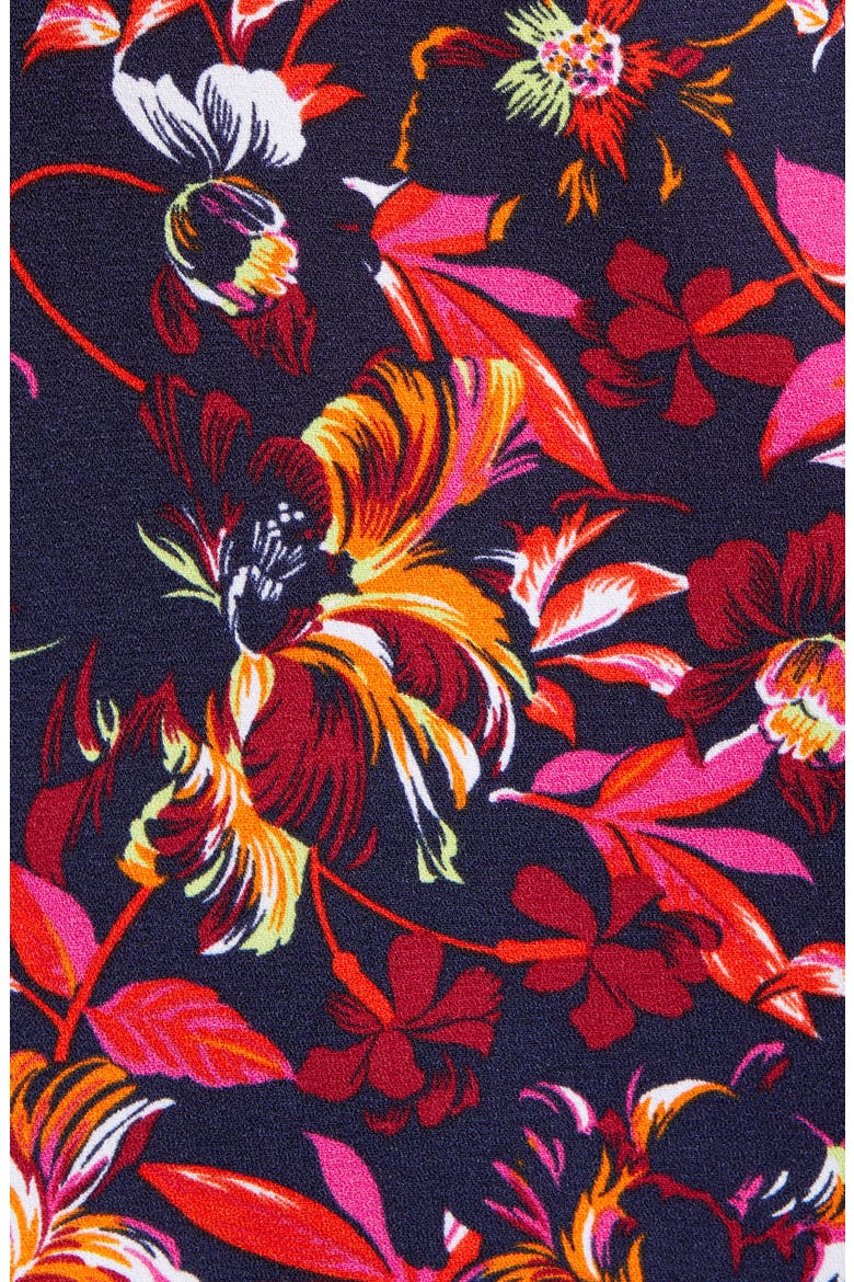 V-Neck Top, Alternate, color, NAVY MULTI FRIDA FLORAL