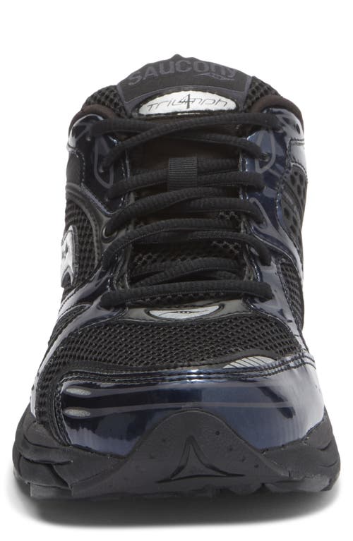 Saucony Progrid Triumph 4 Sneaker In Black