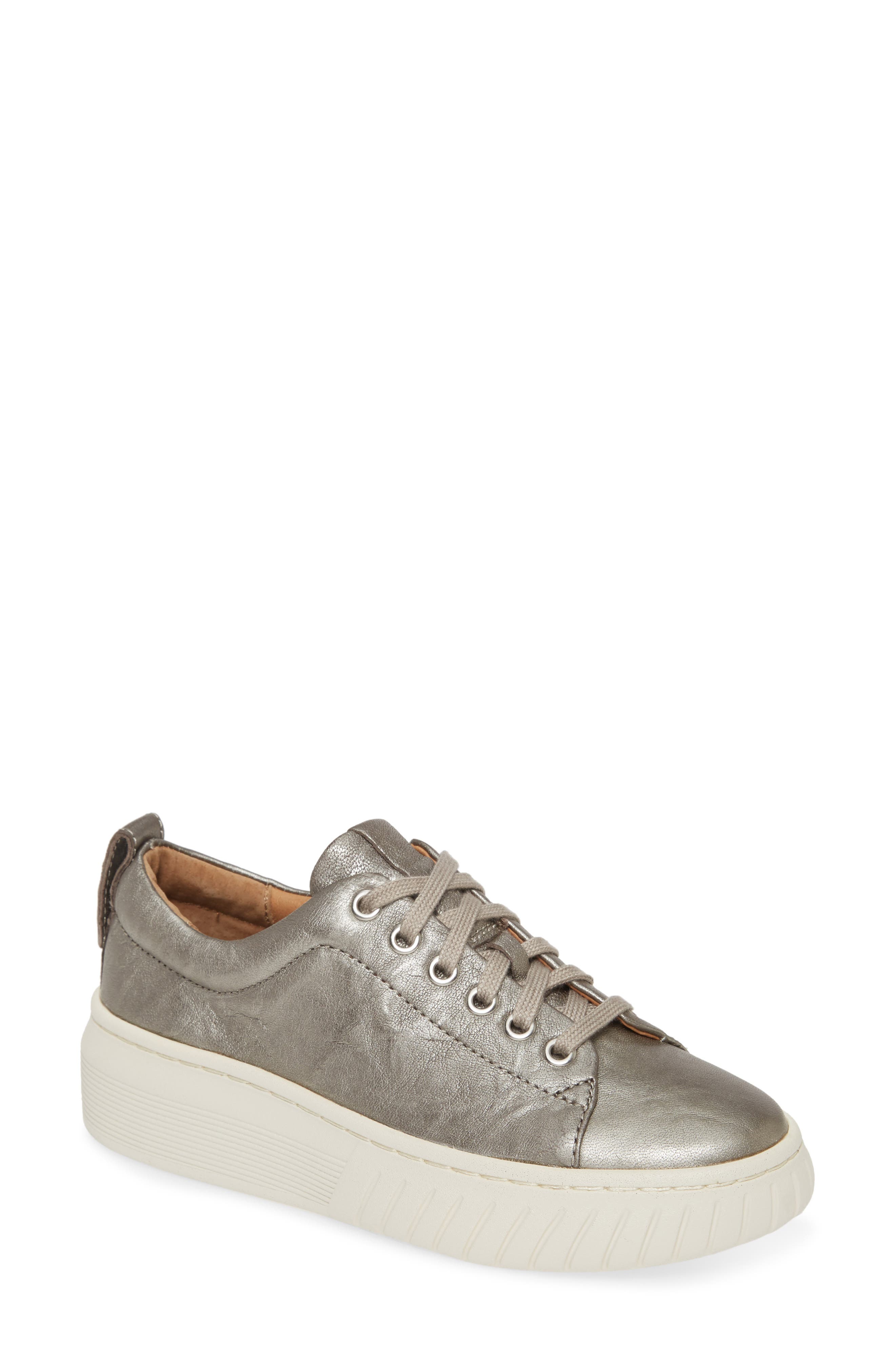 Pacey Platform Sneaker, Main, color, STEEL