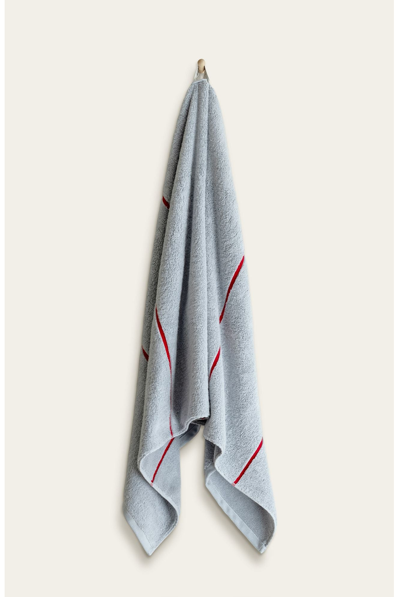 Deia 2-Piece Bath Towel Set, Alternate, color, Sky & Tomato