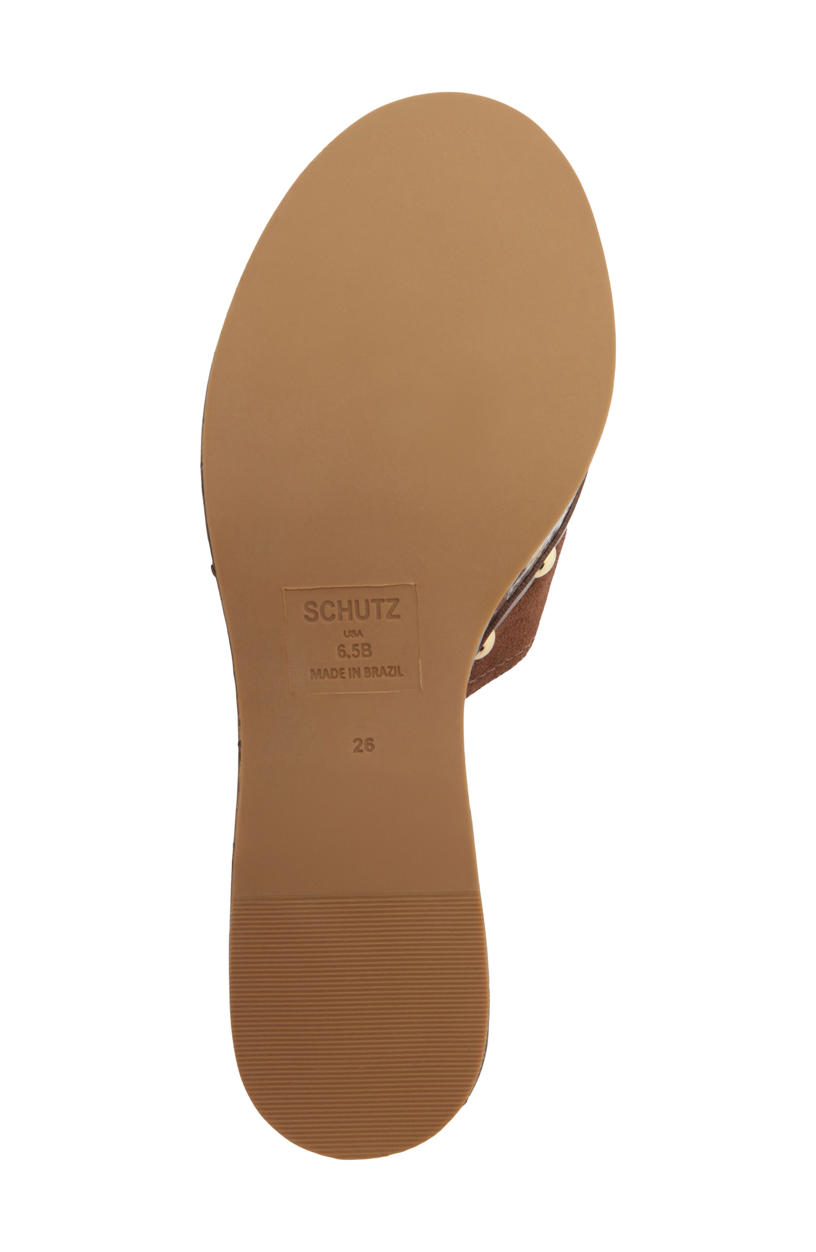 Schutz Kayana Platform Wedge Clog, Alternate, color, Root Brown