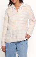 Petal & Pup Alyx Spacedye Polo Sweater