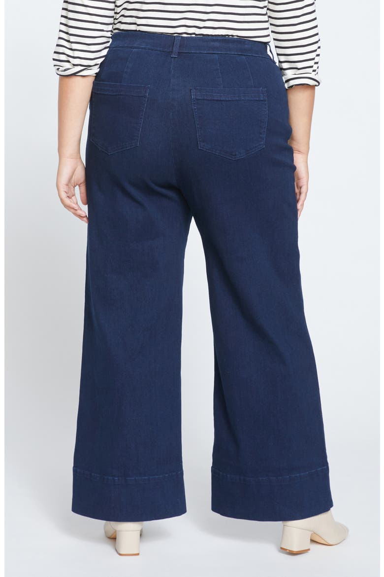 Carrie High Waist Wide Leg Jeans, Alternate, color, DARK INDIGO