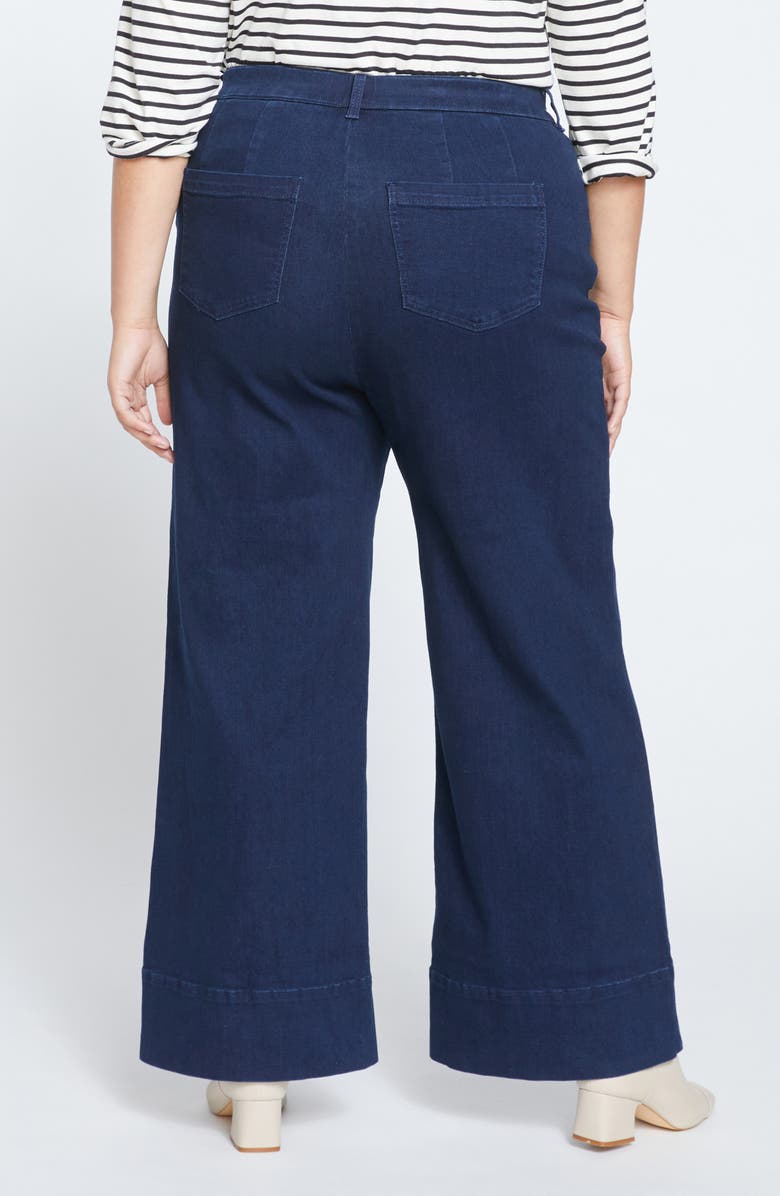 Universal Standard Carrie High Waist Wide Leg Jeans, Alternate, color, Dark Indigo