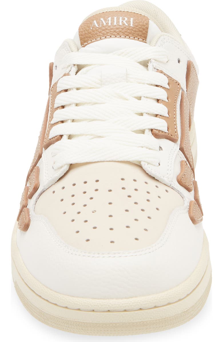 AMIRI Skeleton Low Top Sneaker, Alternate, color, Camel