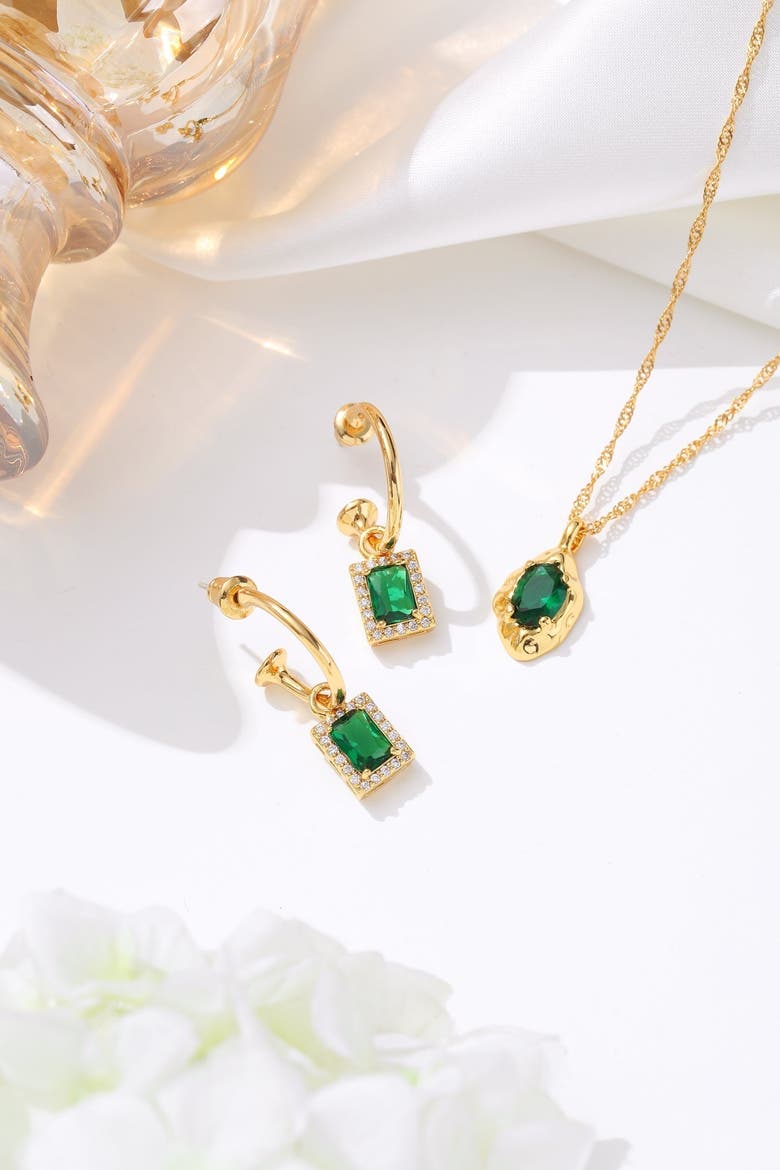 Molten Pendant Necklace, Alternate, color, Gold