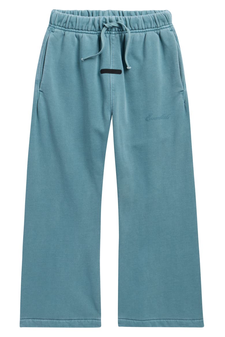 Kids' Signature Flare Sweatpants, Main, color, FADED COASTAL