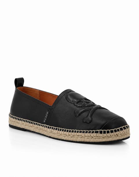 Nappa Leather Espadrillas Skull Men