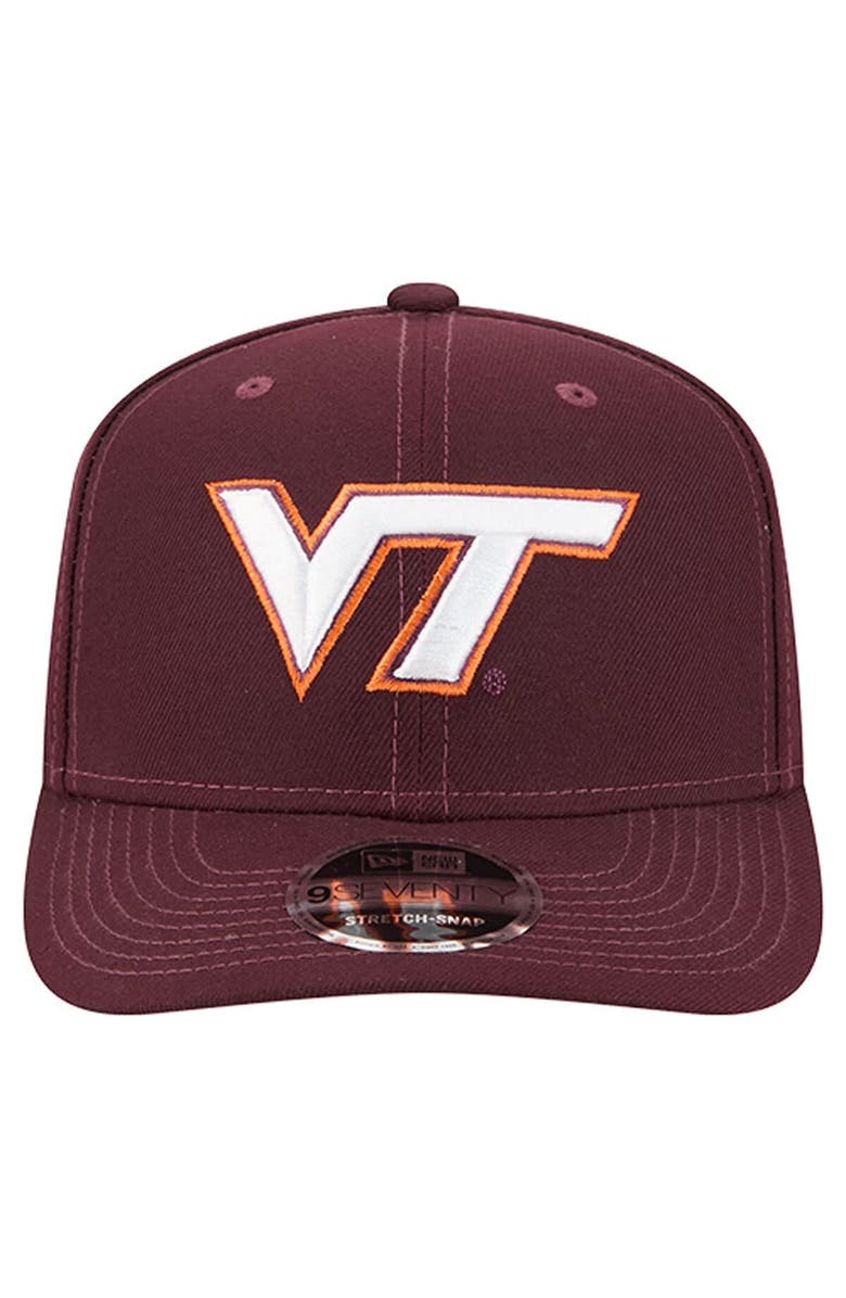 New Era Men
s New Era  Maroon Virginia Tech Hokies Team 9SEVENTY Adjustable Hat, Alternate, color, Maroon