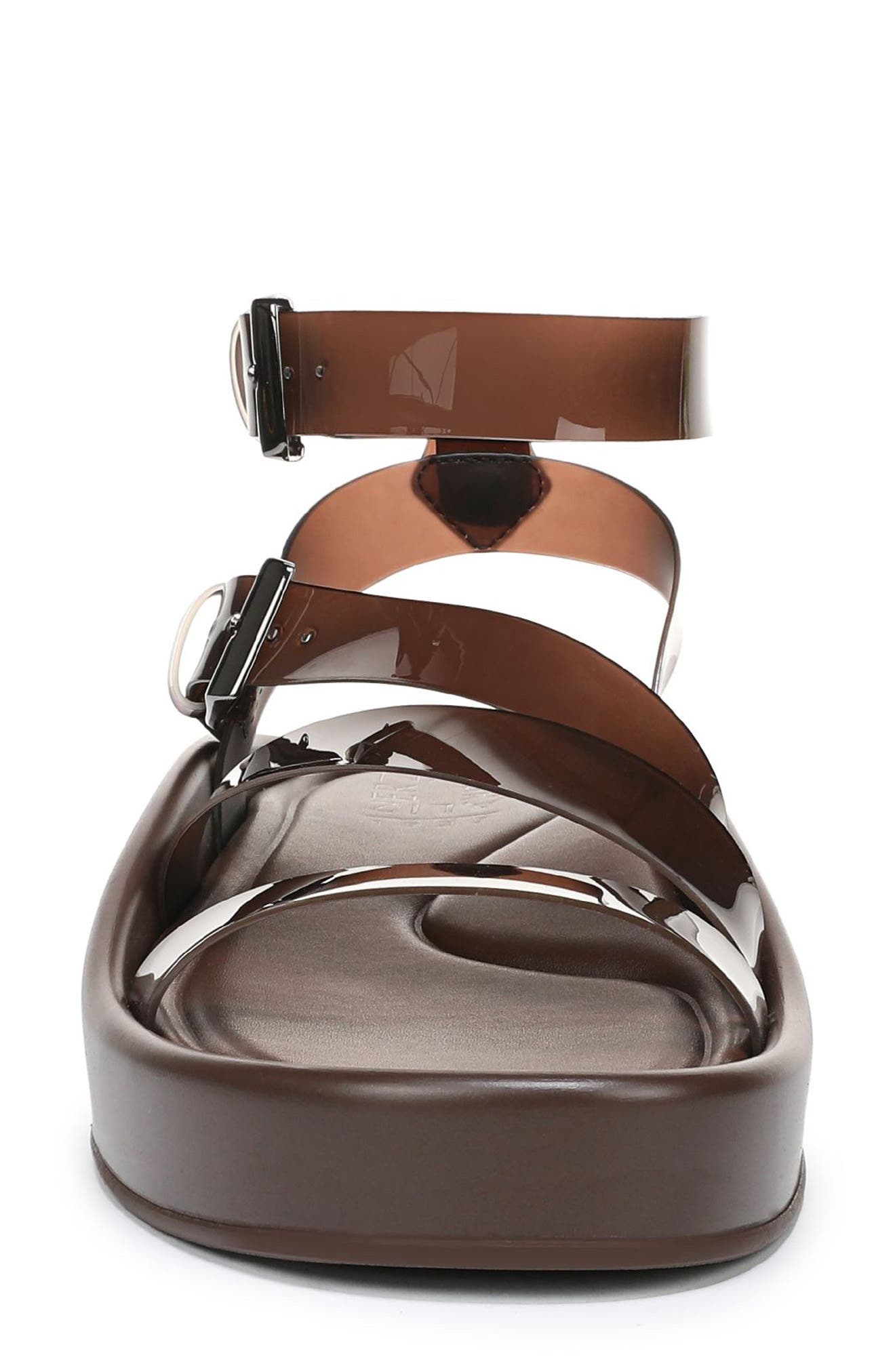 Naturalizer So Sweet Platform Ankle Strap Sandal, Alternate, color, Chocolate Bar Brown