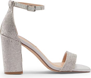 Spark Embellished Ankle Strap Sandal
