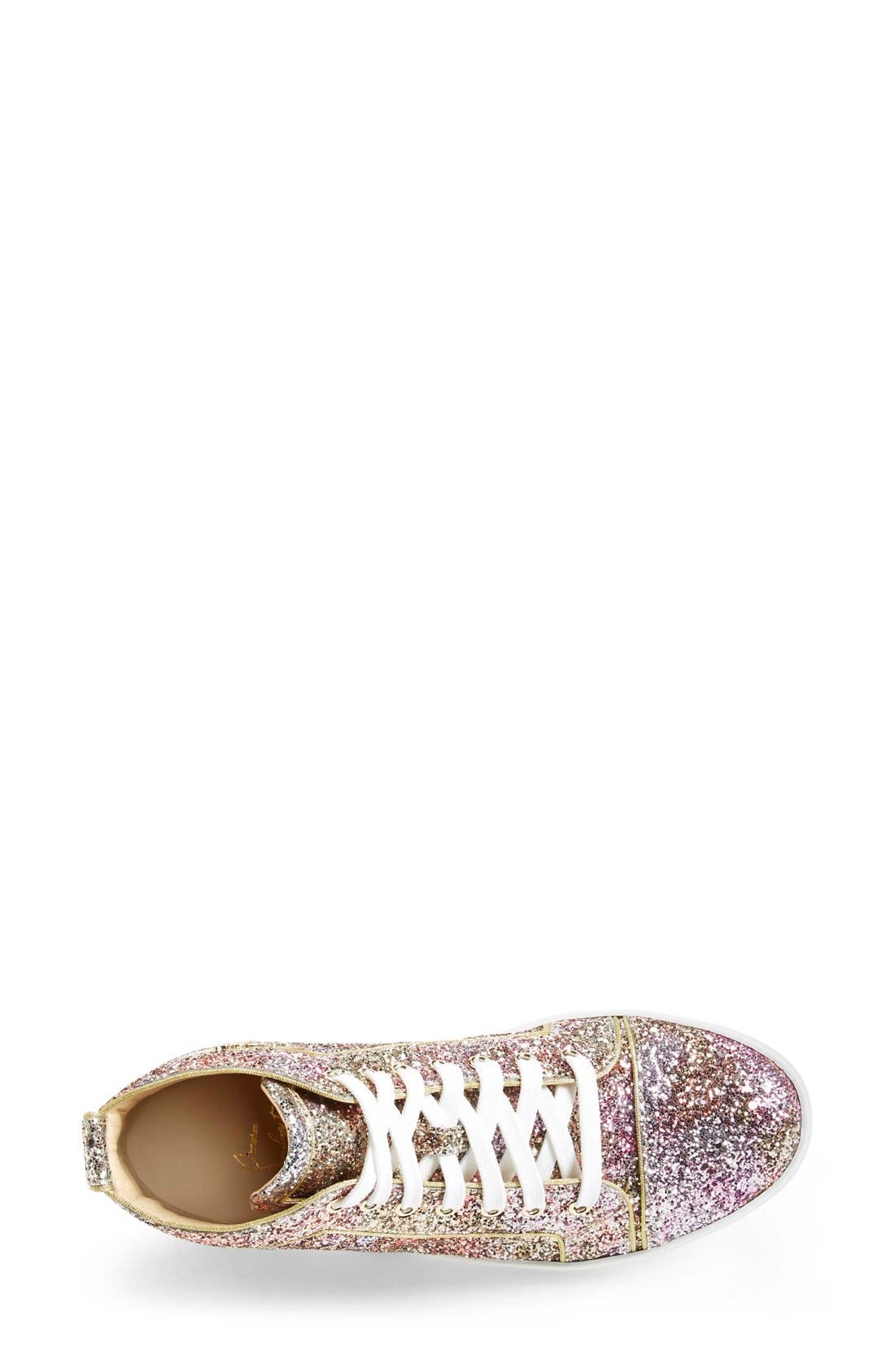 'Bip Bip' High Top Sneaker, Alternate, color, ROSE MULTI