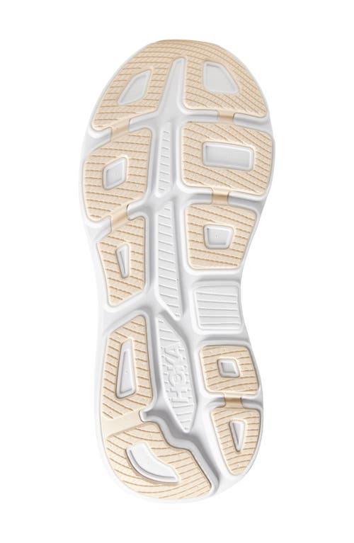 Hoka Bondi 9 Running Shoe In Black/rose Gold