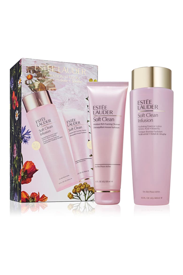 Hydration Station Soft Clean Skin Care Set (Nordstrom Exclusive) $75 Value, Main, color, NO COLOR