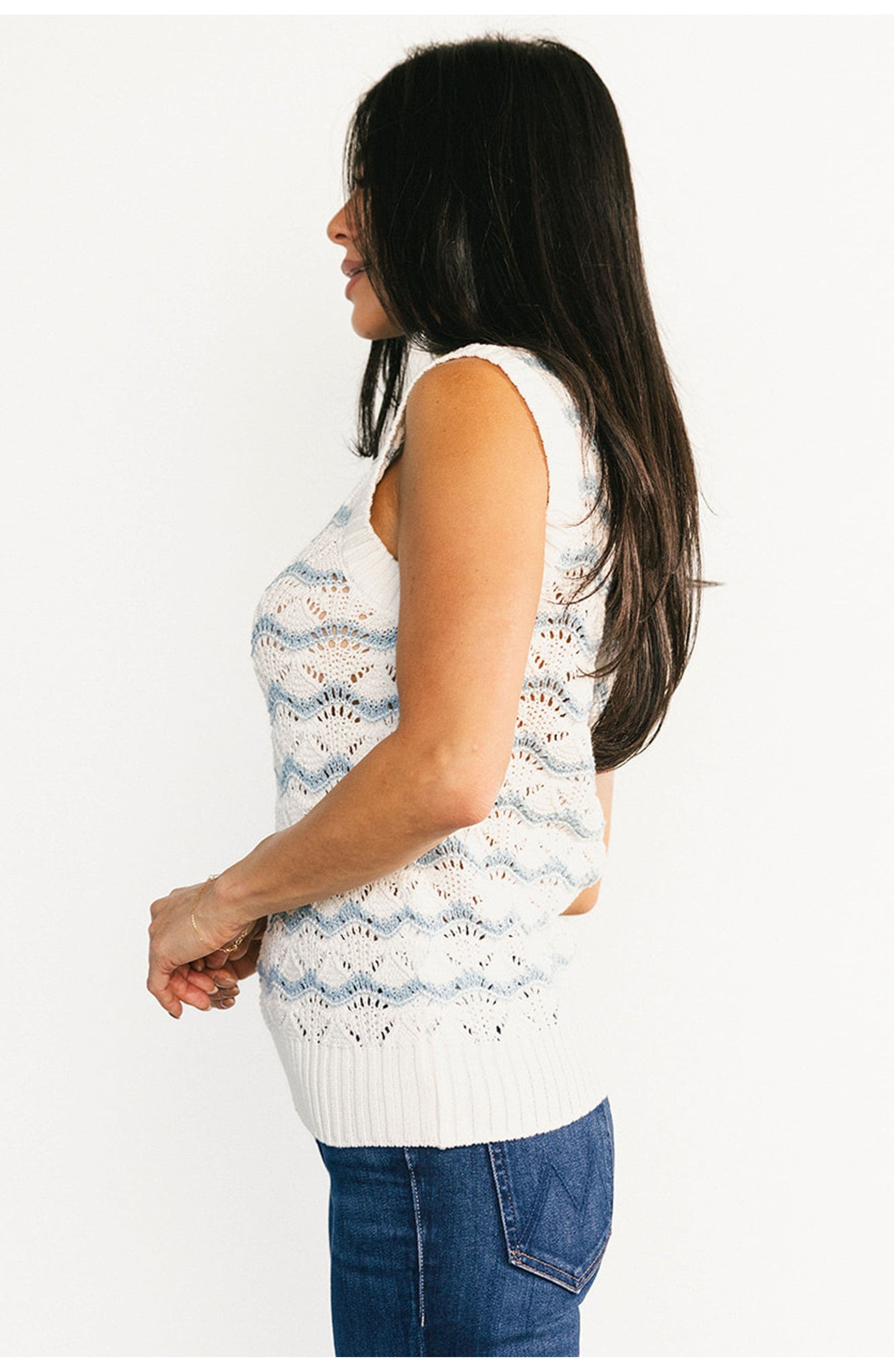 Baeza Crochet Tank - image 2